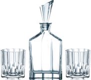 Nachtmann Aspen Whiskyset 3-delig Kristal Helder glas