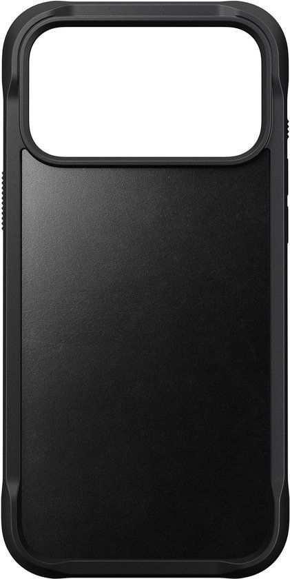 Nomad Rugged Leather Case voor Apple iPhone 17 Pro Max - Zwart