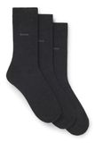 Hugo Boss Boss 3p Rs Uni Cc Sokken Heren - Grijs - Maat 39-42