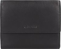 Esquire Viktoria Wallet With Flap Black