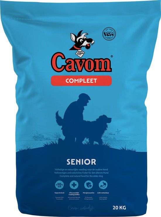 CAVOM Compleet Senior - Hond - Droogvoer - 20 kg