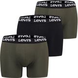 Levi's Boxershorts 3-Pack Uni Kaki Combo - Maat XL - Heren