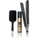 ghd Trio Lisseur Chronos + Brosse + Spray, Noir Mat