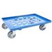 Kruizinga Dolly met gaaswand blauw 600x400 mm - draagkracht 250 kg