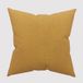 Soleil d'ocre, Decoratief kussen 45x45 cm Eclipse mosterd