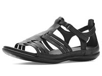 ECCO Flash Romeinse sandalen voor dames, zwart, maat 43