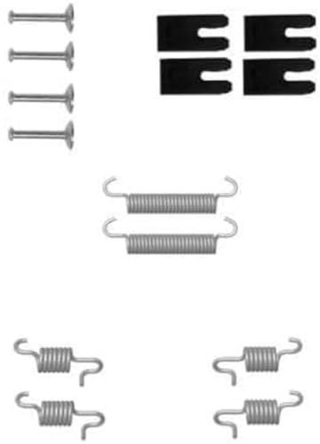 HELLA PAGID 8DZ 355 201-891 Accesoireset - X0177 - Remsysteem: TRW - voor o.a. RENAULT / TOYOTA