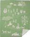 Klippan Couverture Little Bear Vert