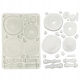 Stamperia 3D Siliconen Vorm - Whispering Woods Paddenstoelen - A5