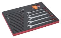 Bahco Foaminlay Fit&Go 3/3 avec clés plates-œil - 28 pièces - FF1A3003