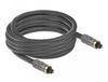 DeLOCK 86986 Toslink audiokabel 5 m anthracite