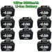 StarTech Makita 18V accu - Vervangingsaccu BL1830, BL1840, BL1850, BL1860 - Li-Ion - Hoge capaciteit 9000mAh - Set van 10 stuks