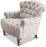 LOBERON Fauteuil Springfield linnen