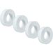 vhbw 4x bague de brosse compatible avec Dolphin Wave 100, Wave 30, TopStar platin, WOLLY 40i, Swell MX, TopStar gold, Swell M, SX 40i, Swell nettoyeur de piscine
