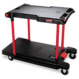 Rubbermaid Convertible Utility Cart - Black