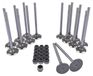 Audi, Seat, Skoda, VW soupapes moteur - Jeu de 16 pièces (8 admission, 8 échappement) - Moteur essence 1.2, 1.4, 1.6 - Types moteur BBY, AUA - Numéros OE 036109601S, 036109611K