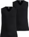 Odlo Active Light Mouwloos T-shirt 2 Eenheden Zwart XL Man