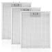 Omgoods - 3 Filtres de hotte 320 mm x 260 mm