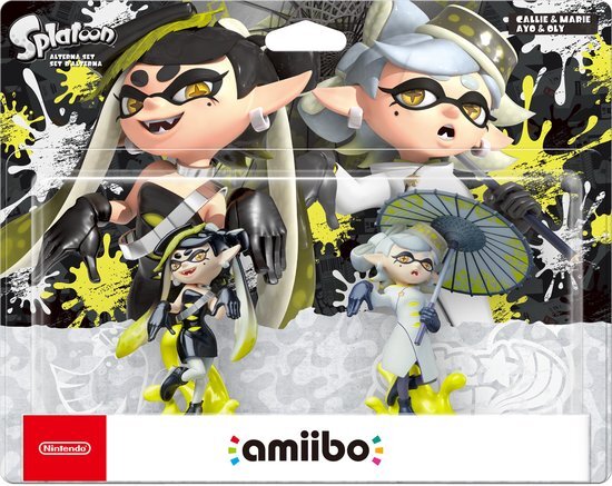 Amiibo Callie & Marie - Splatoon - 2 in 1 Alterna Set - Nintendo Switch