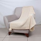 Bottega Tessile Bankdeken ecru 130 x 170 cm