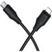 HOCO Câble de Données et de Charge USB-C - Lightning X124, 27W, 1m, Noir