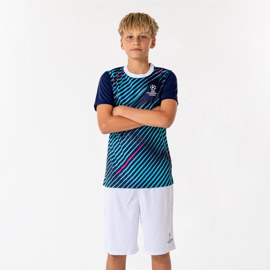 Official Fanwear State of Football Champions League Voetbaltenue Kinderen Blauw Maat 116