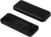 RS PRO Eindkap zwart geschikt voor Ø 5,1 mm, 8 mm, verpakking van 10 stuks