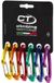 Climbing Technology Fly Weight Evo mousqueton 6 unités or