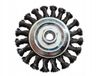 Klingspor BR600Z Brosse métallique M14 115x14mm - Acier inoxydable tressé