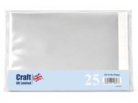 Craft UK 867 25 A4 cellozakken