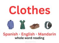 Clothes Picture Word Book
