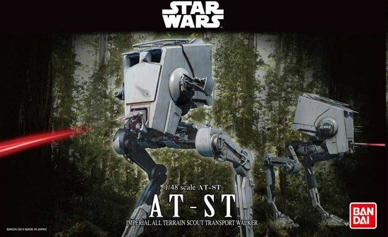 Revell 01202 Bandai AT-ST - Star Wars Plastic Model Kit