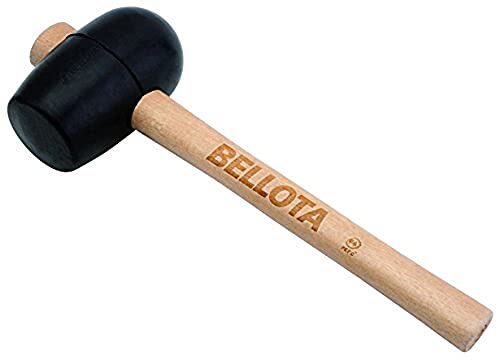 Bellota Houten hamer van zwart rubber