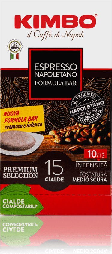Kimbo Espresso Napoletano - 15 E.S.E. Servings