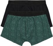 Men Plus Heren Heupbroekjes FLEXLASTIC® buik-fit set van 2 onderbroek - Donkergroen - Maat 5XL