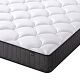 Zinus Eenpersoonsmatras, 80 x 190 cm, hybride, hoogte 15 cm, Tight Top, traagschuim matras en pocketvering, Öko-Tex gecertificeerd, ergonomisch comfort