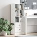 vidaXL Meuble haut Blanc