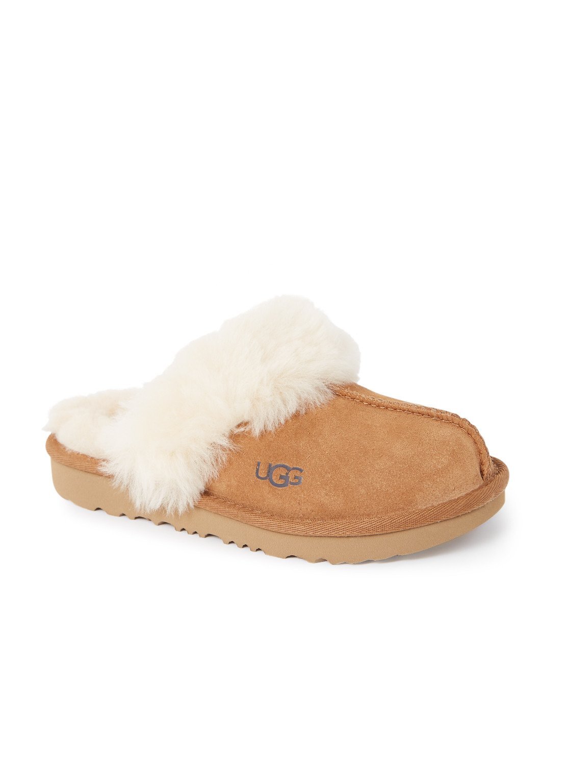 UGG Cozy II pantoffel van suède en wol