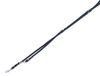 Nobby 80929-05 leiband TABIL zwart 200 cm, 14 mm
