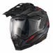 Nexx X.WED3 Keyo Grijs Rood Mat Adventure Helm - Maat XL