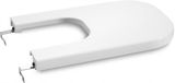 Merkloos Bidethoes, Wit, Soft Close, Antibacterieel, Vierkant
