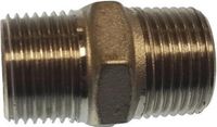 Goldenship RVS Aansluit Nippel (schroefdraad 1 1/4'')