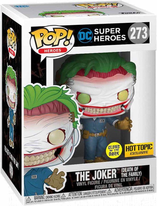 Funko Pop! - DC Super Heroes: The Joker (Death of the Family) - GITD - Exclusive