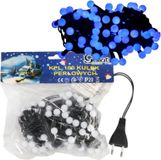 Guirlande lumineuse avec 100 LED bleues