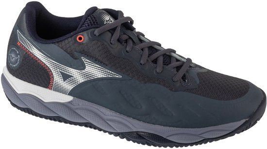 Mizuno Wave Enforce Court CC Heren Antraciet Tennisschoen
