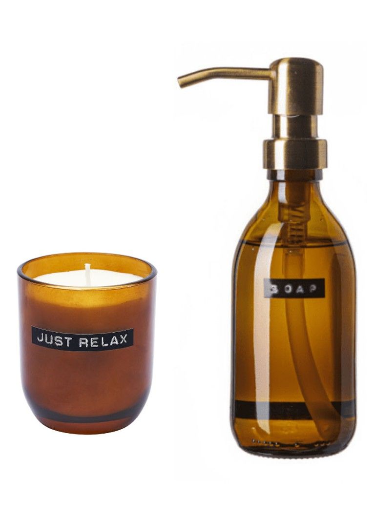 Wellmark Discover handzeep en geurkaars - verzorgingsset - 8720828222799