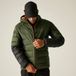 Regatta Dalent Heren Pufferjas met Capuchon - Groen - Polyester - Maat M
