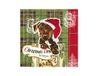 SERV.LUNCH DOGGY CHRISTMAS 33x33cm -20u.-