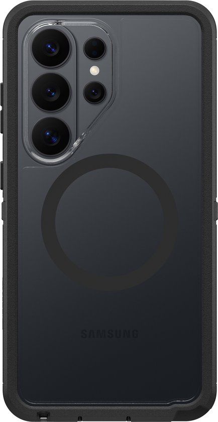 OtterBox Defender Pro XT Clear Series voor Samsung Galaxy S24 Ultra - Zwart/Transparant