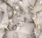 A.S. Création LUXUEUS MARMERLOOK BEHANG | Subtiel glanzend - Grijs Goud